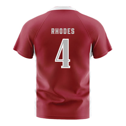 St. Joe's - NCAA Women's Soccer : Ashley Rhodes - Red Soccer Jersey-1