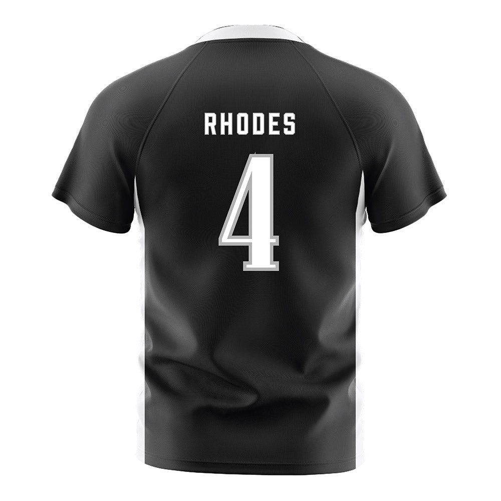 St. Joe's - NCAA Women's Soccer : Ashley Rhodes - Black Soccer Jersey-1