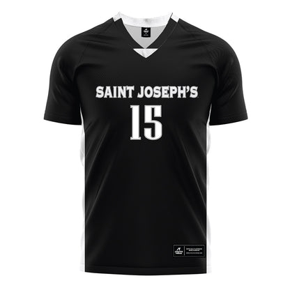 St. Joe's - NCAA Women's Soccer : Olivia Benzing - Black Soccer Jersey-0