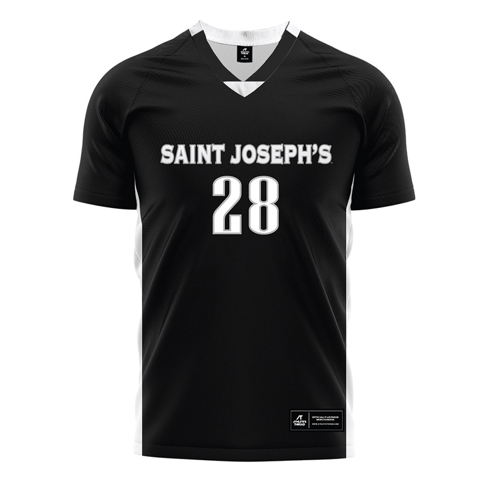 St. Joe's - NCAA Women's Soccer : Lila Conroy - Black Soccer Jersey-0