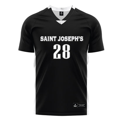 St. Joe's - NCAA Women's Soccer : Lila Conroy - Black Soccer Jersey-0