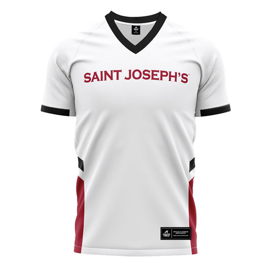 St. Joe's - NCAA Women's Field Hockey : Alison Buffington - White Soccer Jersey-0