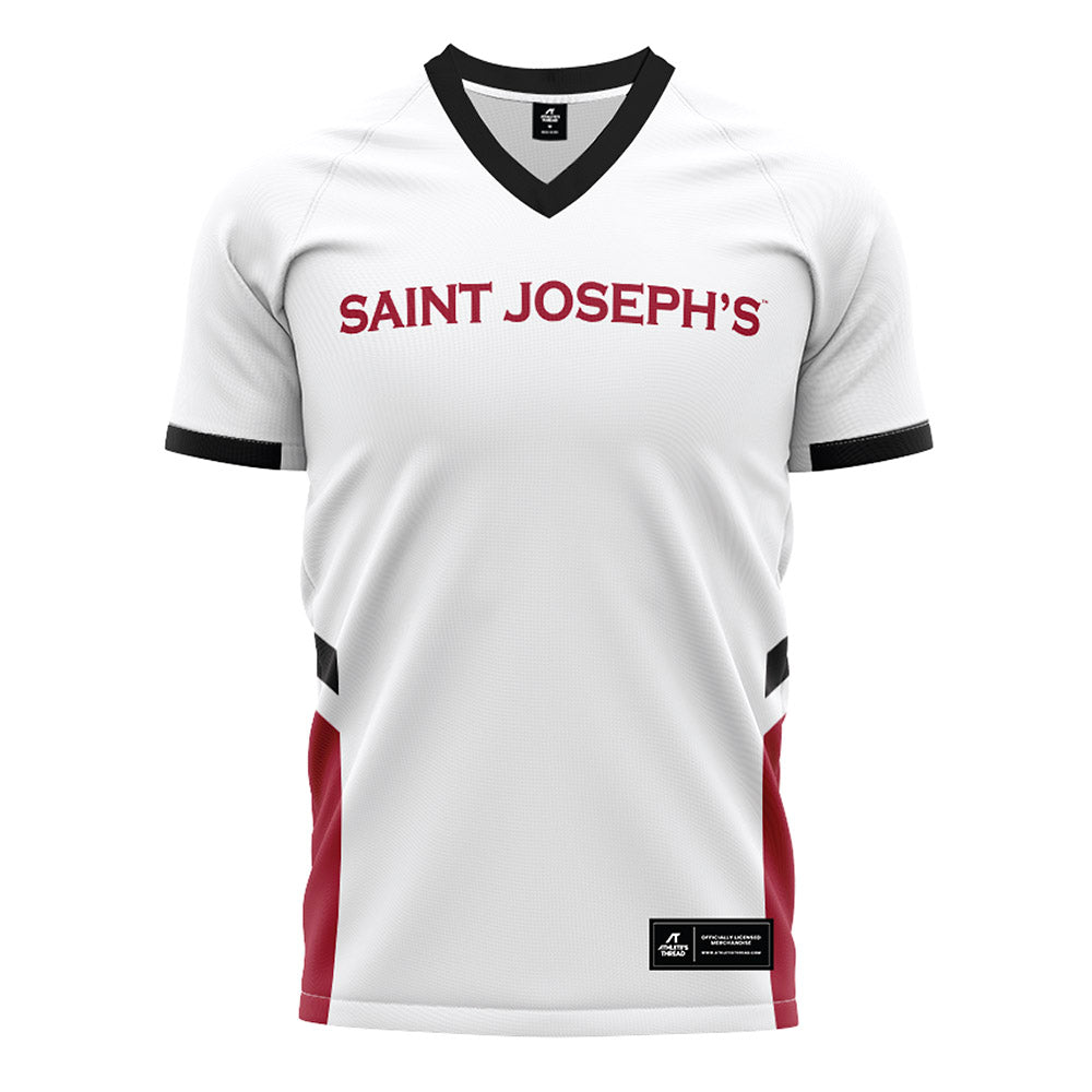 St. Joe's - NCAA Women's Field Hockey : Katie Hanich - White Soccer Jersey-0