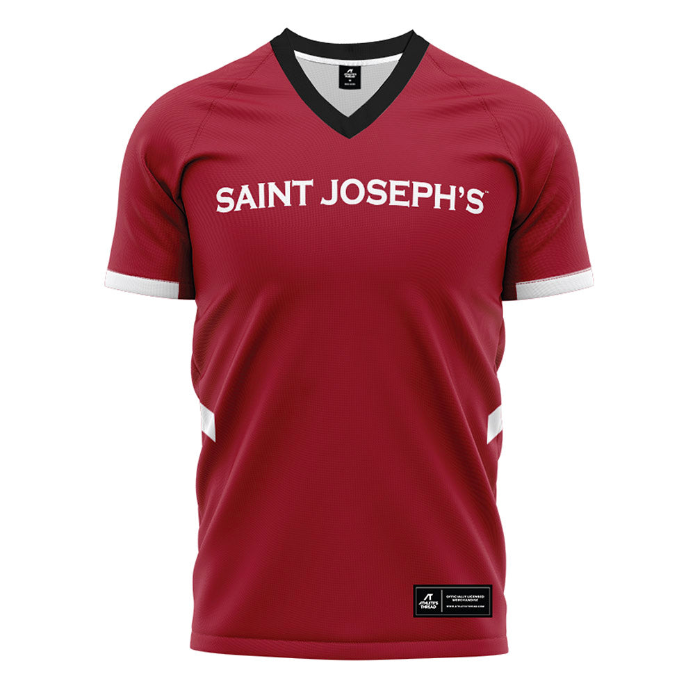St. Joe's - NCAA Women's Field Hockey : Katie Hanich - Red Soccer Jersey-0