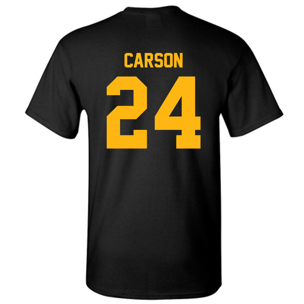 Adelphi - NCAA Men's Basketball : London Carson - Classic Shersey T-Shirt-1