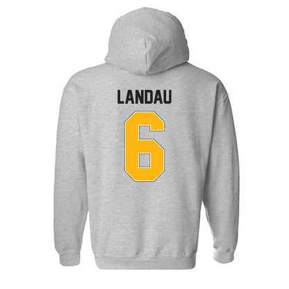 Adelphi - NCAA Men's Soccer : Arik Landau - Classic Shersey Hooded Sweatshirt-1