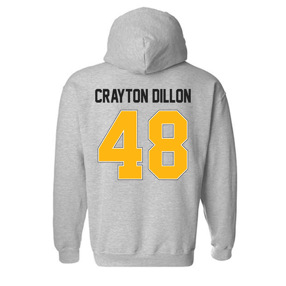 Adelphi - NCAA Men's Lacrosse : Kiernan Crayton Dillon - Classic Shersey Hooded Sweatshirt-1