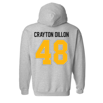 Adelphi - NCAA Men's Lacrosse : Kiernan Crayton Dillon - Classic Shersey Hooded Sweatshirt-1