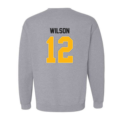 Adelphi - NCAA Men's Basketball : Carter Wilson - Classic Shersey Crewneck Sweatshirt-1