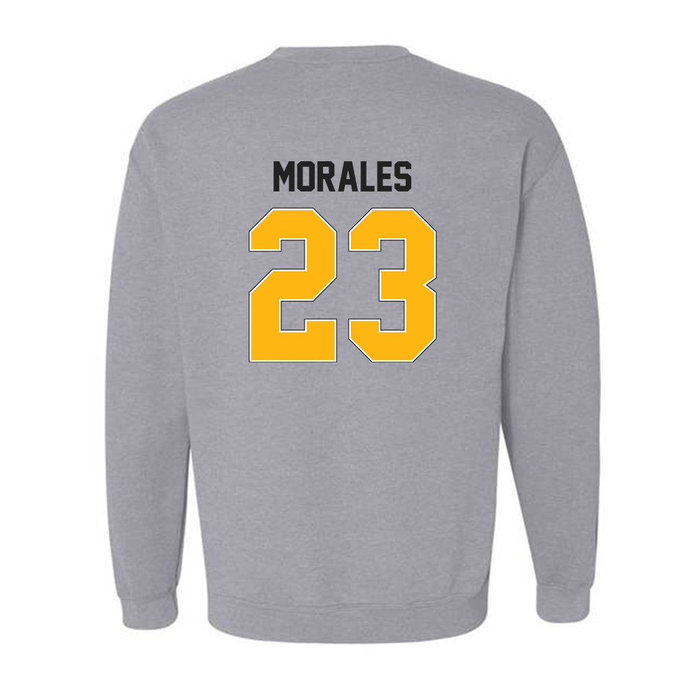 Adelphi - NCAA Women's Basketball : Victoria Morales - Classic Shersey Crewneck Sweatshirt-1