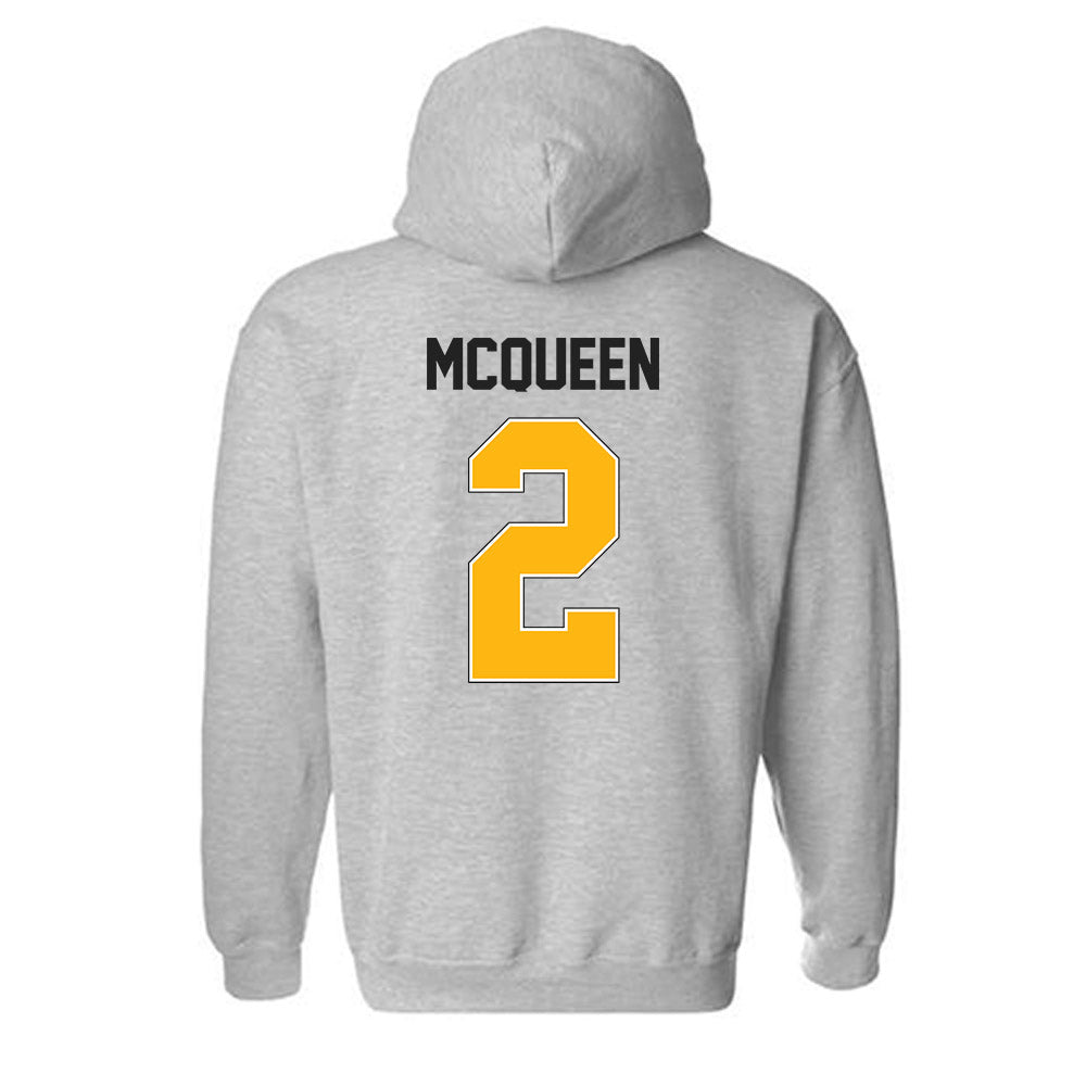 Adelphi - NCAA Men's Basketball : Zakari McQueen - Classic Shersey Hooded Sweatshirt-1