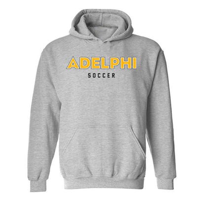 Adelphi - NCAA Men's Soccer : Arik Landau - Classic Shersey Hooded Sweatshirt-0