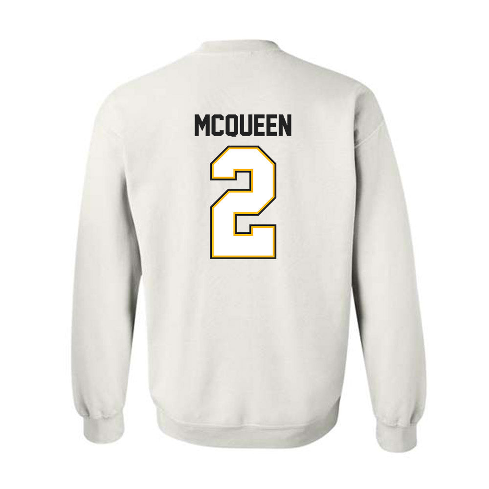 Adelphi - NCAA Men's Basketball : Zakari McQueen - Classic Shersey Crewneck Sweatshirt-1