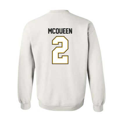 Adelphi - NCAA Men's Basketball : Zakari McQueen - Classic Shersey Crewneck Sweatshirt-1