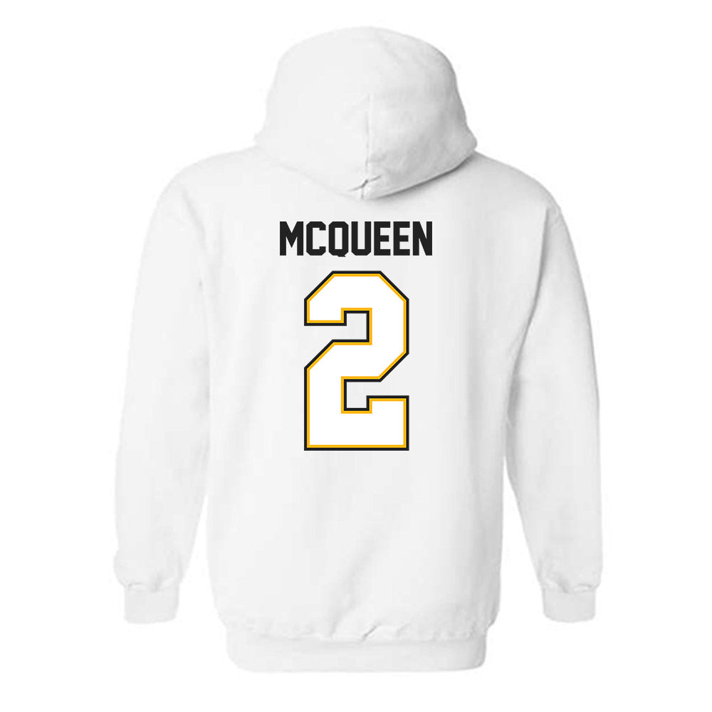 Adelphi - NCAA Men's Basketball : Zakari McQueen - Classic Shersey Hooded Sweatshirt-1
