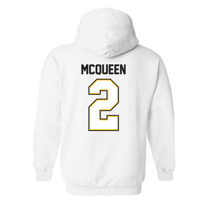 Adelphi - NCAA Men's Basketball : Zakari McQueen - Classic Shersey Hooded Sweatshirt-1