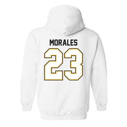 Adelphi - NCAA Women's Basketball : Victoria Morales - Classic Shersey Hooded Sweatshirt-1