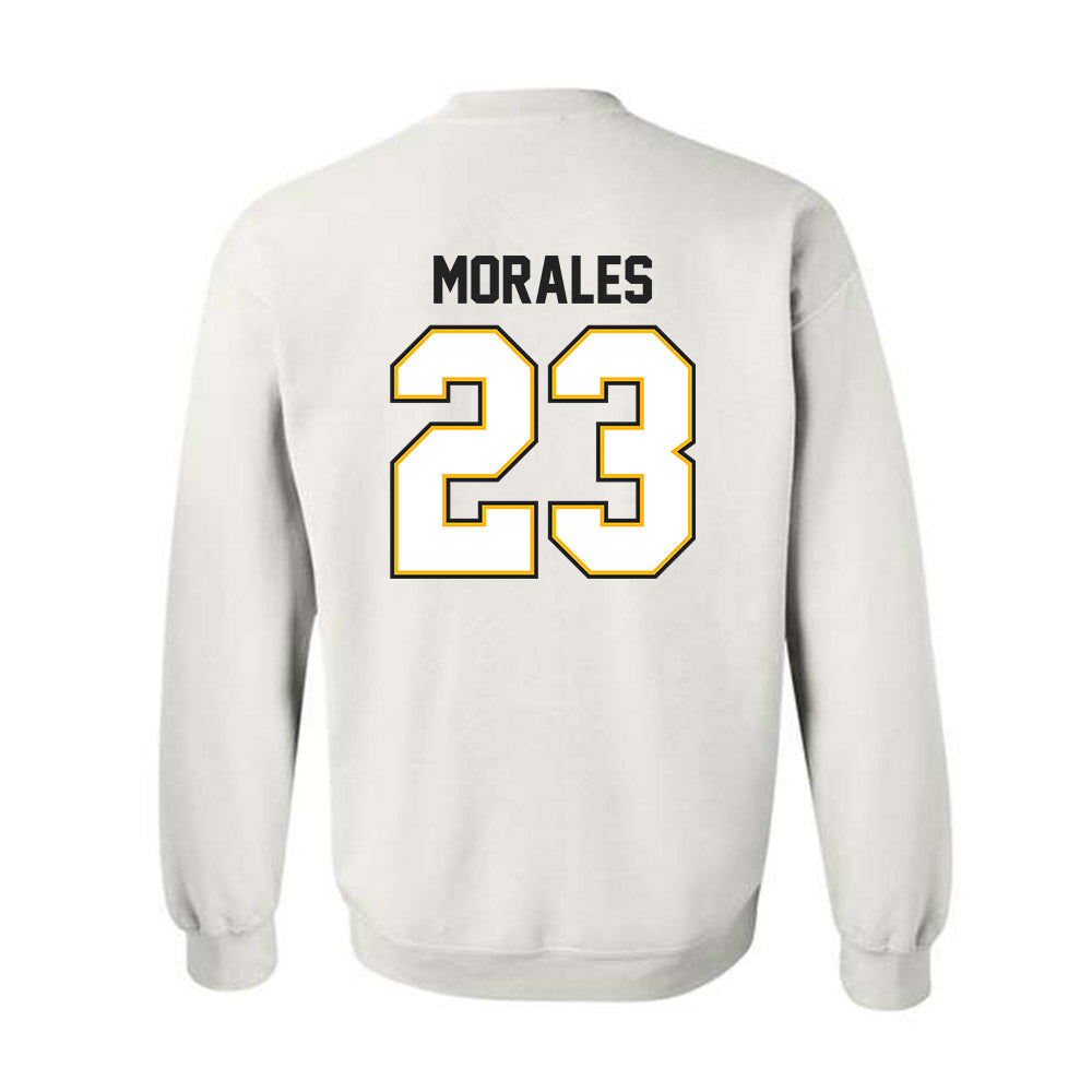 Adelphi - NCAA Women's Basketball : Victoria Morales - Classic Shersey Crewneck Sweatshirt-1