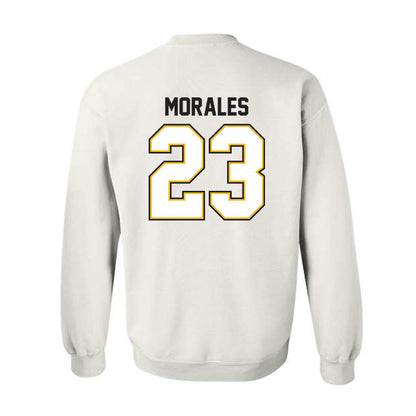 Adelphi - NCAA Women's Basketball : Victoria Morales - Classic Shersey Crewneck Sweatshirt-1