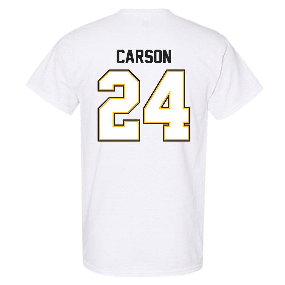 Adelphi - NCAA Men's Basketball : London Carson - Classic Shersey T-Shirt-1