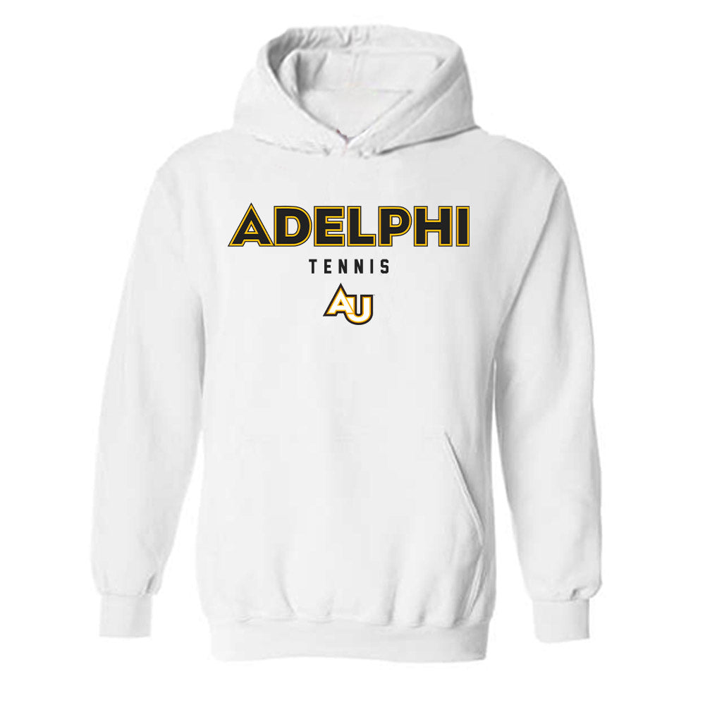 Adelphi - NCAA Men's Tennis : Andrea Albiero - Classic Shersey Hooded Sweatshirt-0