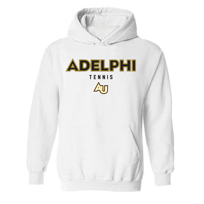 Adelphi - NCAA Men's Tennis : Andrea Albiero - Classic Shersey Hooded Sweatshirt-0