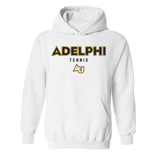 Adelphi - NCAA Men's Tennis : Andrea Albiero - Classic Shersey Hooded Sweatshirt-0