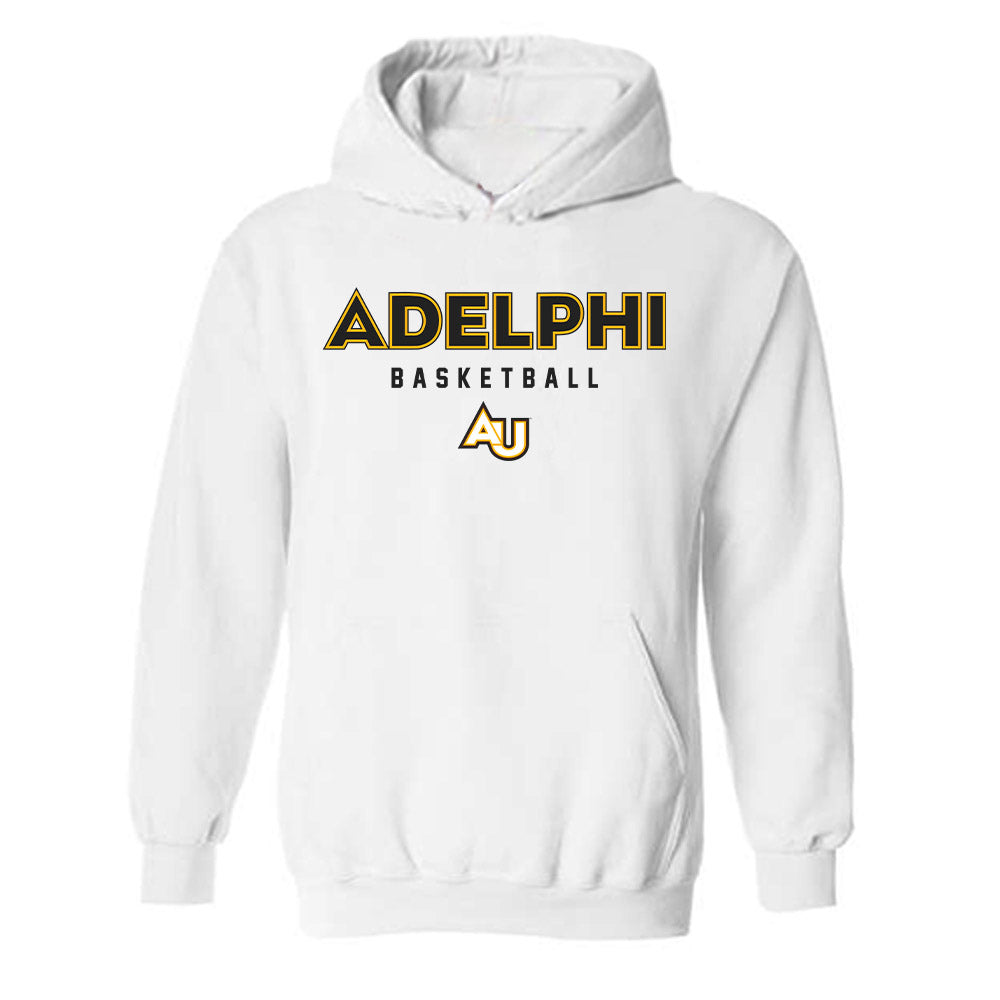 Adelphi - NCAA Men's Basketball : Carter Wilson - Classic Shersey Hooded Sweatshirt-0