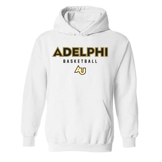 Adelphi - NCAA Men's Basketball : Carter Wilson - Classic Shersey Hooded Sweatshirt-0