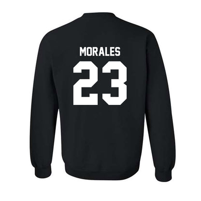 Adelphi - NCAA Women's Basketball : Victoria Morales - Classic Shersey Crewneck Sweatshirt-1
