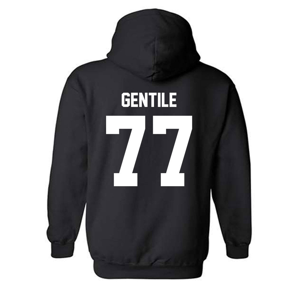 Adelphi - NCAA Men's Lacrosse : Tommy Gentile - Classic Shersey Hooded Sweatshirt-1