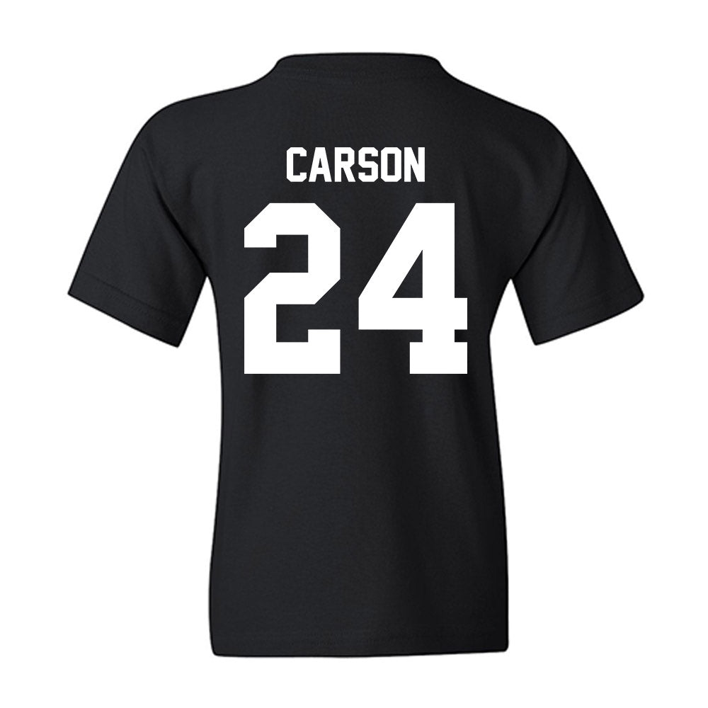 Adelphi - NCAA Men's Basketball : London Carson - Classic Shersey Youth T-Shirt-1