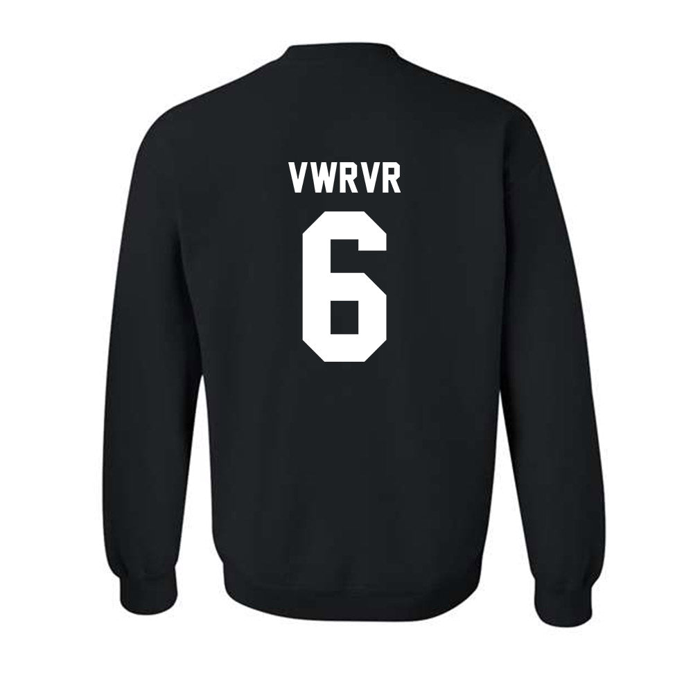 Adelphi - NCAA Men's Basketball : WEFWEF VWRVR - Classic Shersey Crewneck Sweatshirt-1