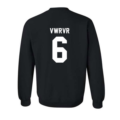 Adelphi - NCAA Men's Basketball : WEFWEF VWRVR - Classic Shersey Crewneck Sweatshirt-1