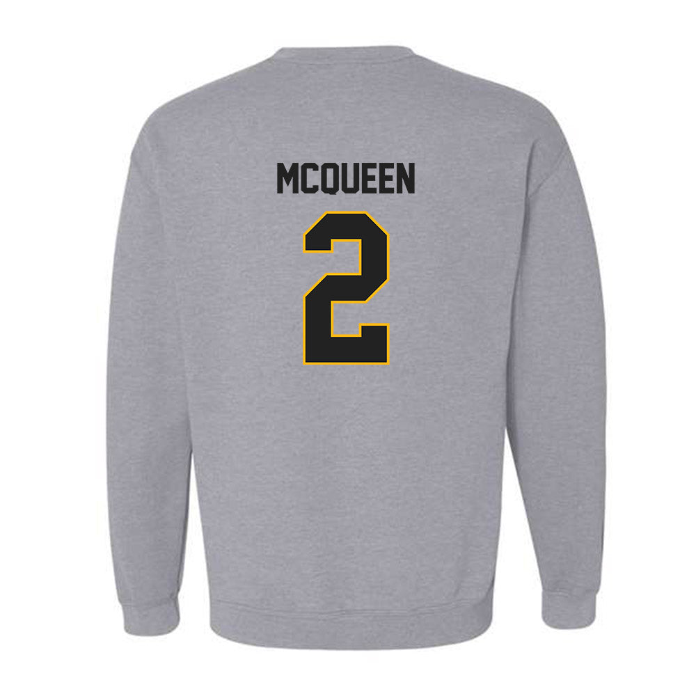 Adelphi - NCAA Men's Basketball : Zakari McQueen - Classic Shersey Crewneck Sweatshirt-1