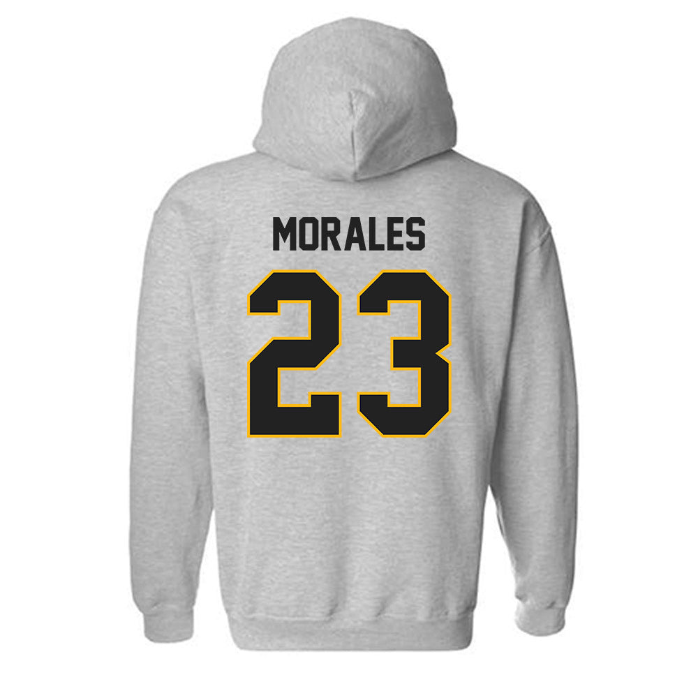 Adelphi - NCAA Women's Basketball : Victoria Morales - Classic Shersey Hooded Sweatshirt-1