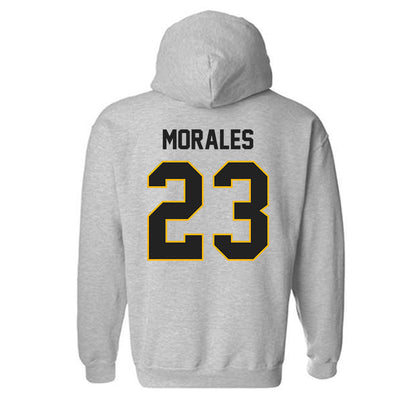 Adelphi - NCAA Women's Basketball : Victoria Morales - Classic Shersey Hooded Sweatshirt-1