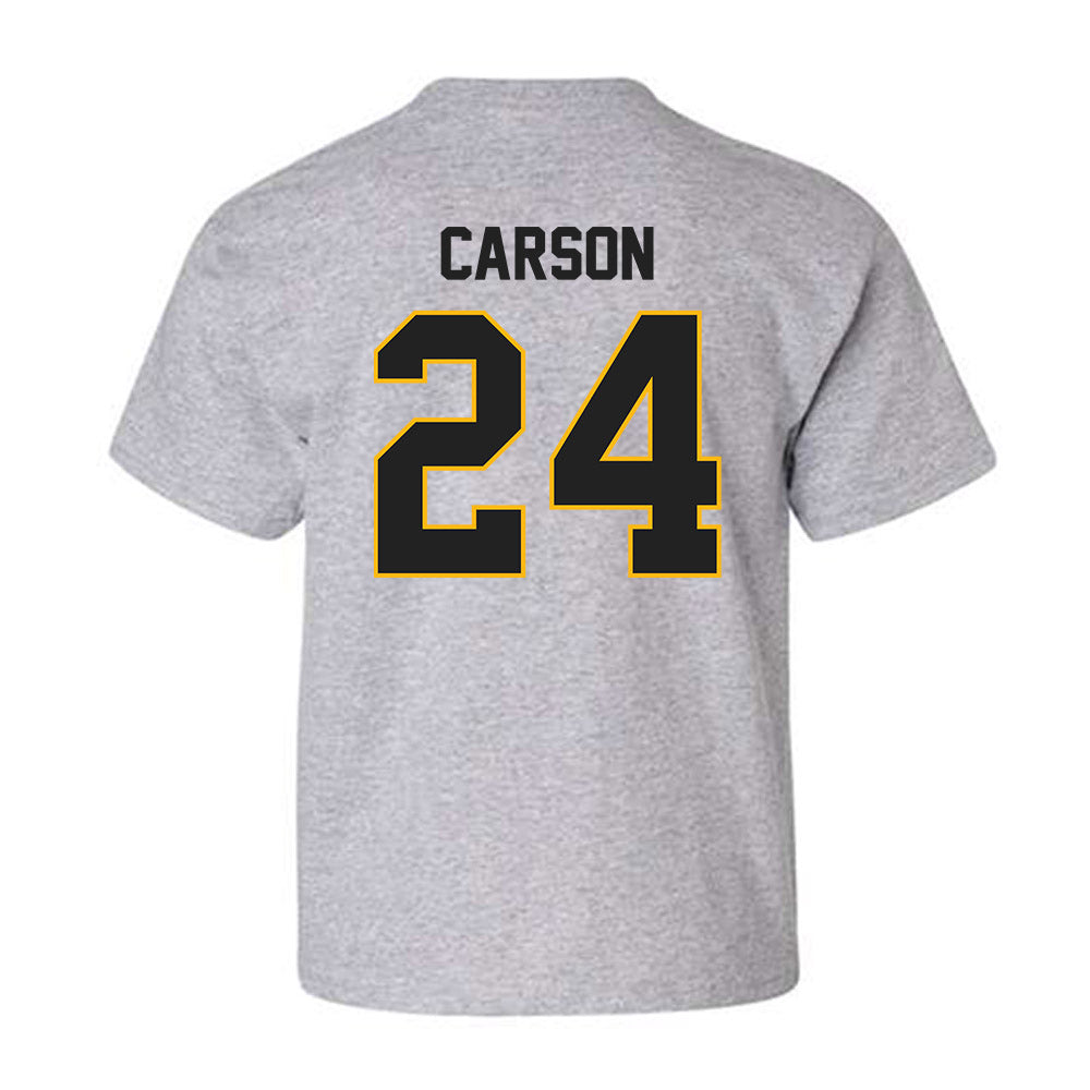 Adelphi - NCAA Men's Basketball : London Carson - Classic Shersey Youth T-Shirt-1
