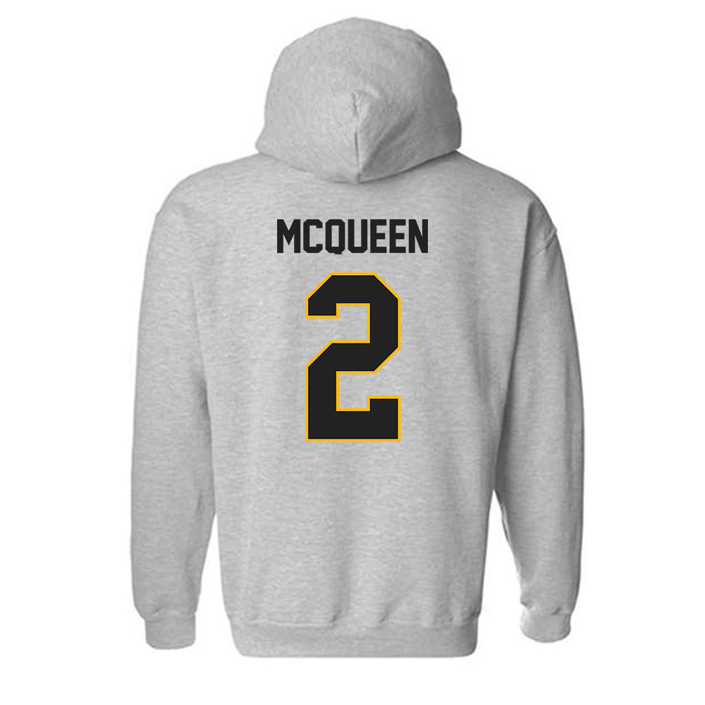 Adelphi - NCAA Men's Basketball : Zakari McQueen - Classic Shersey Hooded Sweatshirt-1