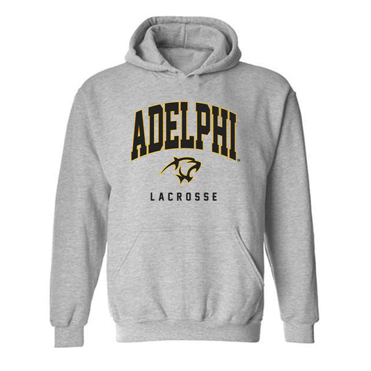 Adelphi - NCAA Men's Lacrosse : Mikey Reilly - Classic Shersey Hooded Sweatshirt-0