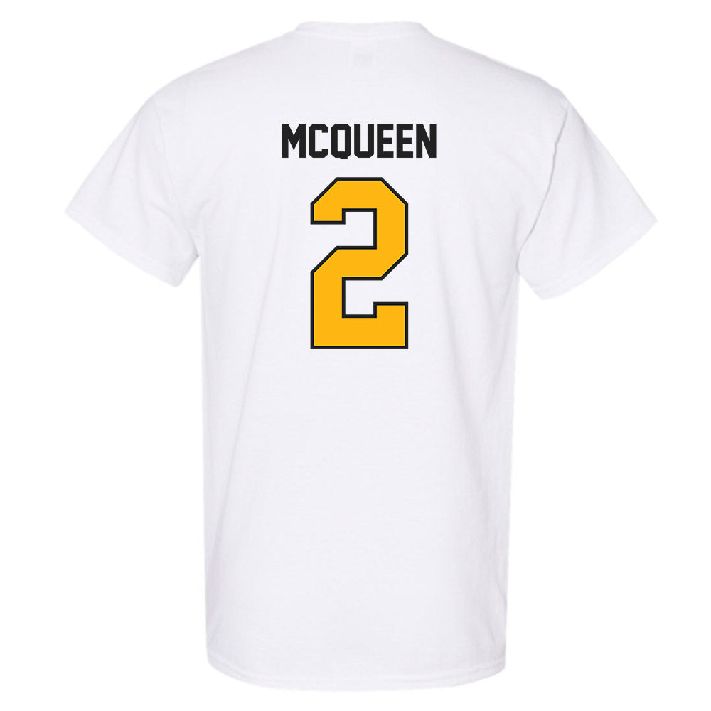 Adelphi - NCAA Men's Basketball : Zakari McQueen - Classic Shersey T-Shirt-1