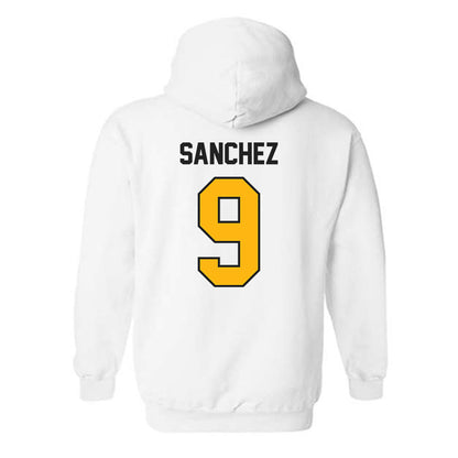 Adelphi - NCAA Women's Soccer : Gladys Sanchez - Classic Shersey Hooded Sweatshirt-1