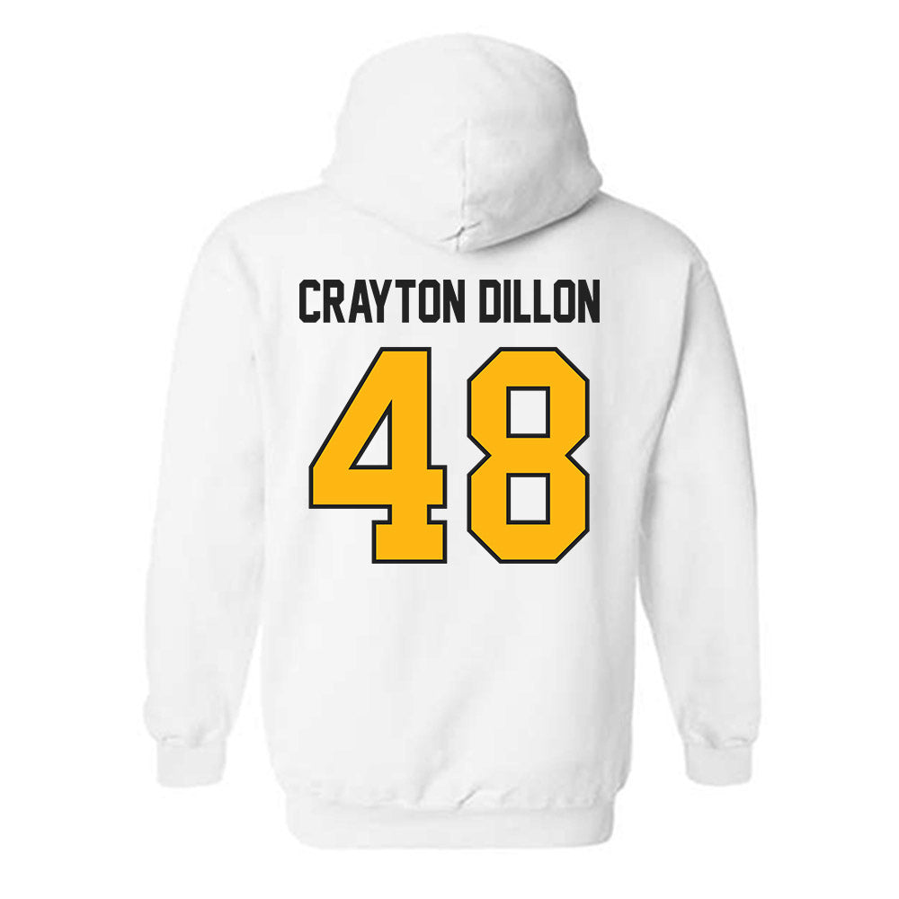 Adelphi - NCAA Men's Lacrosse : Kiernan Crayton Dillon - Classic Shersey Hooded Sweatshirt-1