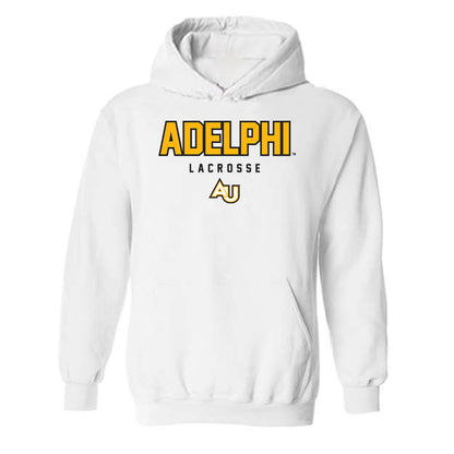 Adelphi - NCAA Men's Lacrosse : Mikey Reilly - Classic Shersey Hooded Sweatshirt-0