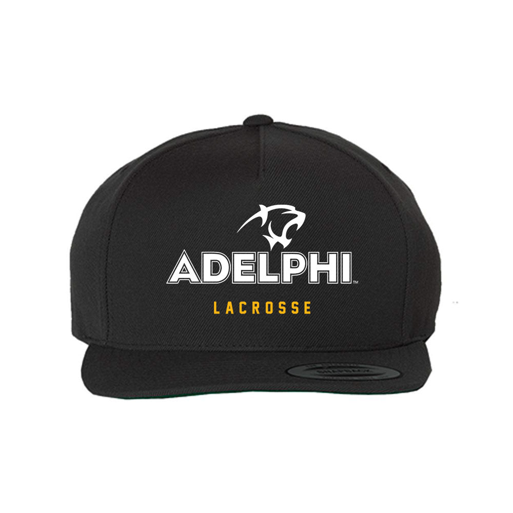 Adelphi - NCAA Men's Lacrosse : Mikey Reilly - Snapback Hat-0