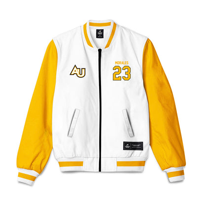 Adelphi - NCAA Women's Basketball : Victoria Morales - Bomber Jacket-0