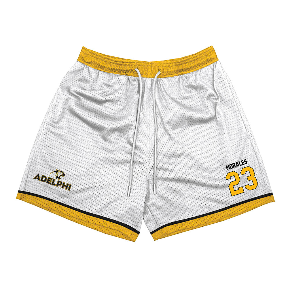 Adelphi - NCAA Women's Basketball : Victoria Morales - Shorts-0