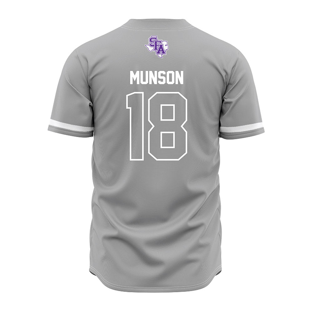 SFA - NCAA Baseball : Kadin Munson - Jersey-1