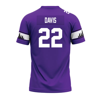 SFA - NCAA Football : Chauncey Davis - Premium Football Jersey-1
