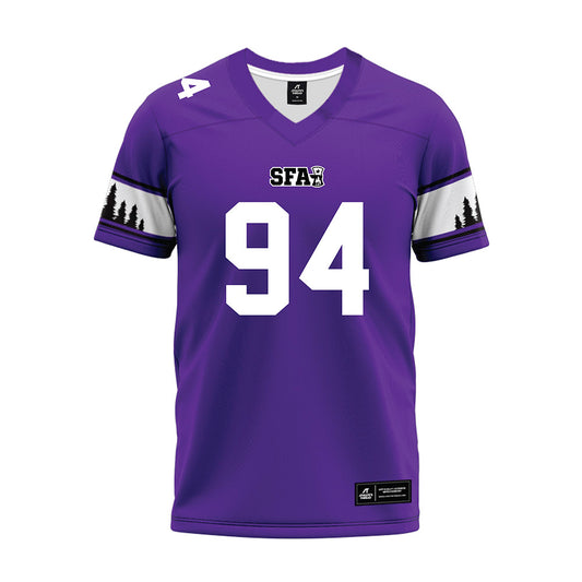 SFA - NCAA Football : Parker Crenshaw - Premium Football Jersey-0